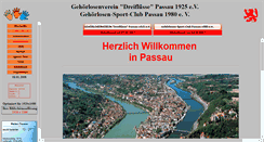 Desktop Screenshot of gv-passau.de
